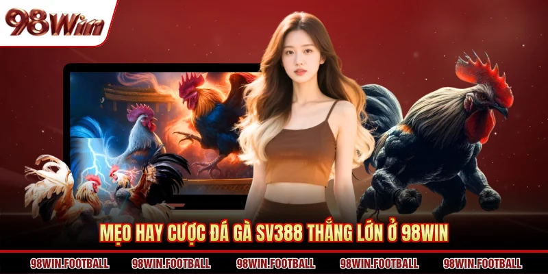 Mẹo hay cược đá gà SV388 thắng lớn ở 98WIN